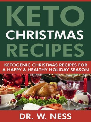 cover image of Keto Christmas Recipes